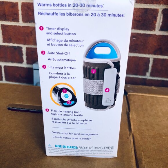 MUNCHKIN Travel Car Baby Bottle Warmer 12V Auto Shut-Off Timer Christmas Gift - Picture 3 of 9